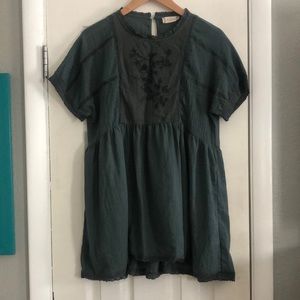 Altar’d State baby doll crochet trim tunic